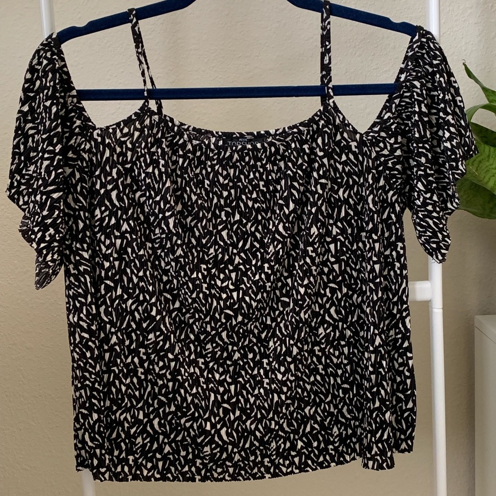 Topshop off shoulder top